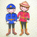 Elizabeth Craft Designs - The Great Outdoors Collection - Dies - Peter the Mountie