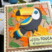 Elizabeth Craft Designs - Jungle Party Collection - Dies - Teddy the Toucan