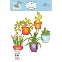 image of Elizabeth Craft Designs - This Lovely Life Collection - Dies - Succulents and Pots