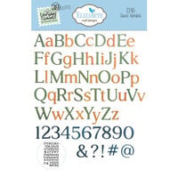 image of Elizabeth Craft Designs - This Lovely Life Collection - Dies - Classic Alphabet