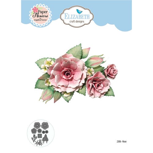 Elizabeth Craft Designs - Bohemian Rose Collection - Dies - Rose