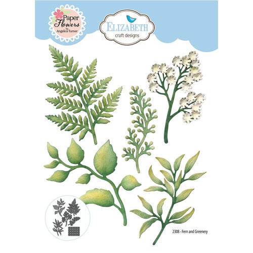 Elizabeth Craft Designs - Bohemian Rose Collection - Dies - Fern & Greenery