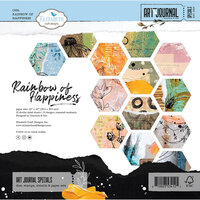 Elizabeth Craft Designs - 12 x 12 Double Sided Paper Pack - Rainbow of Happiness