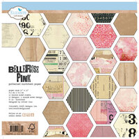 Elizabeth Craft Designs - 12 x 12 Paper Pack - Bellerose Pink
