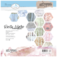 Elizabeth Craft Designs - December To Remember Collection - 12 x 12 Paper Pack - Rustic Winter
