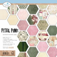 Elizabeth Craft Designs - Weekend Escape Collection - 12 x 12 Paper Pack - Petal Pink