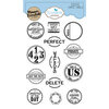 Elizabeth Craft Designs - Clear Photopolymer Stamps - Circle Labels