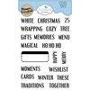 Elizabeth Craft Designs - Christmas - Clear Photopolymer Stamps - Winter Words