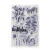 Elizabeth Craft Designs - Clear Photopolymer Stamps - Birthday