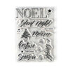 Elizabeth Craft Designs - Christmas - Clear Photopolymer Stamps - Noel