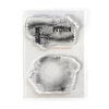 Elizabeth Craft Designs - Clear Photopolymer Stamps - Frosty Patterns