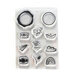 Elizabeth Craft Designs - Clear Photopolymer Stamps - Seal Embellishments