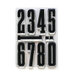 Elizabeth Craft Designs - Clear Photopolymer Stamps - Long and Tall Numbers