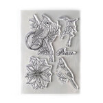Elizabeth Craft Designs - Beautiful Blooms 2 Collection - Clear Photopolymer Stamps - Peace