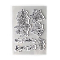 Elizabeth Craft Designs - Beautiful Blooms 2 Collection - Clear Photopolymer Stamps - Noel