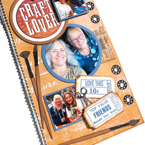 Elizabeth Craft Designs - Get Creative Collection - Clear Photopolymer Stamps - Tickets
