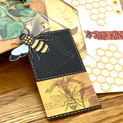 Elizabeth Craft Designs - Everythings Blooming Collection - Clear Photopolymer Stamps - Honeybee