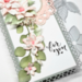 Elizabeth Craft Designs - Flowers With Love Collection - Clear Photopolymer Stamps - With Love Sentiments