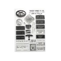 Elizabeth Craft Designs - You've Got Mail Collection - Clear Photopolymer Stamps - Correspondence From The Past 2