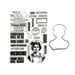 Elizabeth Craft Designs - Die and Clear Photopolymer Stamp Set - Florence