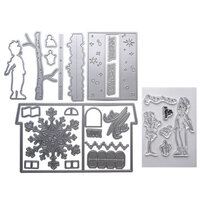 Elizabeth Craft Designs - Dies and Clear Photopolymer Stamps Set - Holiday Special Kit