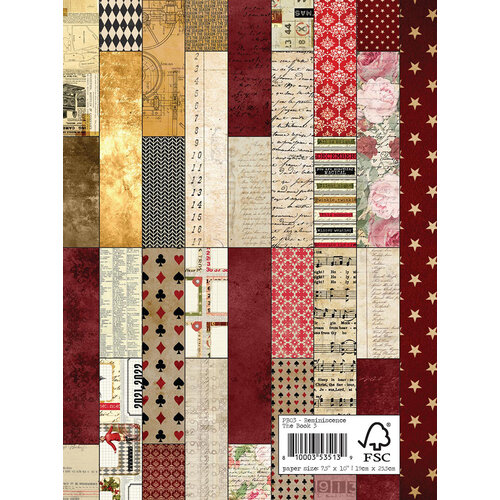 Elizabeth Craft Designs - Reminiscence Collection - Paper Book 3