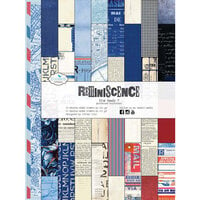 Elizabeth Craft Designs - Reminiscence Collection - Patterned Cardstock - The Book 7