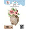 Elizabeth Craft Designs - Bohemian Rose Collection - MDF 3D Floral Vase