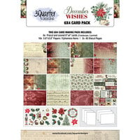 3Quarter Designs - December Wishes Collection - Card Kit
