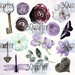 3Quarter Designs - Enchanting Amethyst Collection - 6 x 6 Paper Pack