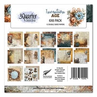 3Quarter Designs - Invention Age Collection - 6 x 6 Paper Pack