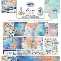 3Quarter Designs - Ocean Lovers Collection - 12 x 12 Paper Pack