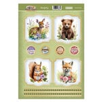Hunkydory - Luxury Topper Sheet - Forest Friends