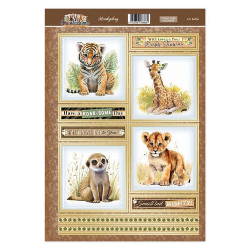 Hunkydory - Luxury Topper Sheet - On Safari