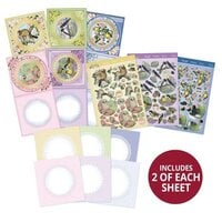 Hunkydory - Decoupage Card Kit - Delightful Birds