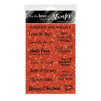 Hunkydory - Clear Photopolymer Stamps - For The Love Of Stamps - A Pawsome Christmas
