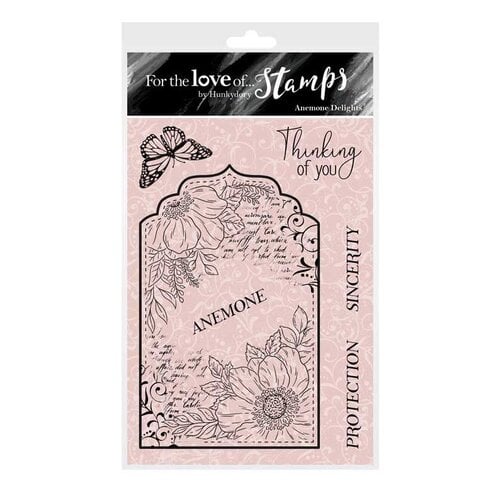 Hunkydory - For The Love Of Stamps - Clear Photopolymer Stamps - Anemone Delights