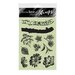 Hunkydory - For The Love Of Stamps - Clear Photopolymer Stamps - Silhouette Flowers and Foliage