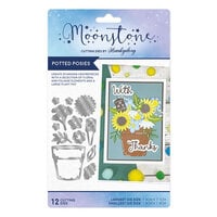 Hunkydory - Planted with Love Collection - Moonstone Dies - Potted Posies