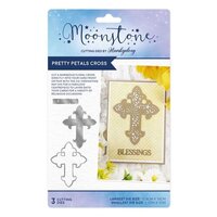 Hunkydory - Moonstone Dies - Pretty Petals Cross