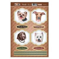 Hunkydory - Card Topper Sheet - Pawty Time