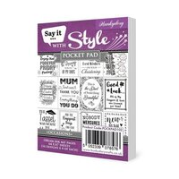 Hunkydory - Say It With Style Pocket Pads - Occasions