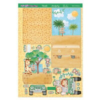image of Hunkydory - Pop-Up Stepper Cards - Safari Adventure