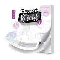 Hunkydory - Resist and Reveal - 8 x 8 Clear Foiled Pad Volume 3