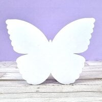 Hunkydory - Luxury Shaped Card Blanks - Butterfly