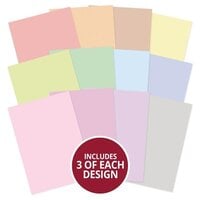 Hunkydory - Stickables - A4 Self Adhesive Paper Pack - Pretty Pastels