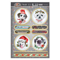 Hunkydory - Topper Sheet - Feliz Navidog