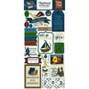 Echo Park - Adventure Awaits Collection - Chipboard Stickers - Phrases