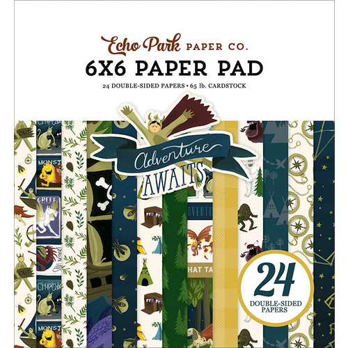 Echo Park - Adventure Awaits Collection - 6 x 6 Paper Pad