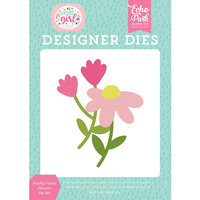 Echo Park - All About A Girl Collection - Designer Dies - Freshly Picked Flowers